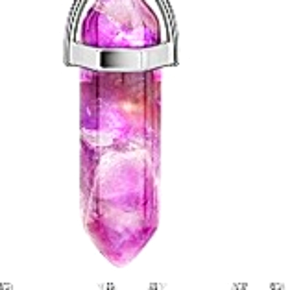 Amethyst Crystal Shard Pendant